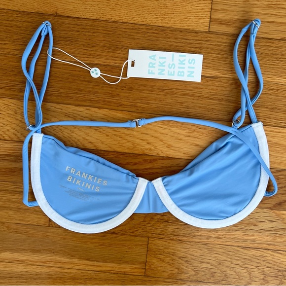 🎉HP🎉 NWT Frankie’s Bikinis Underwire Top, Sz Small - Picture 2 of 5